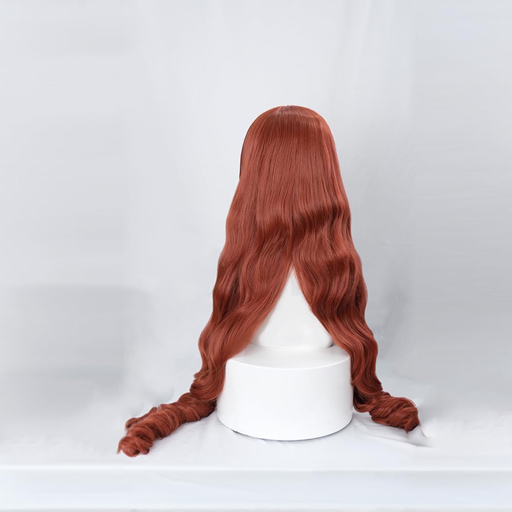 Amazon.co.jp: 翠星石 コスプレウィッグ 赤褐色 長髪 100CM コミケ